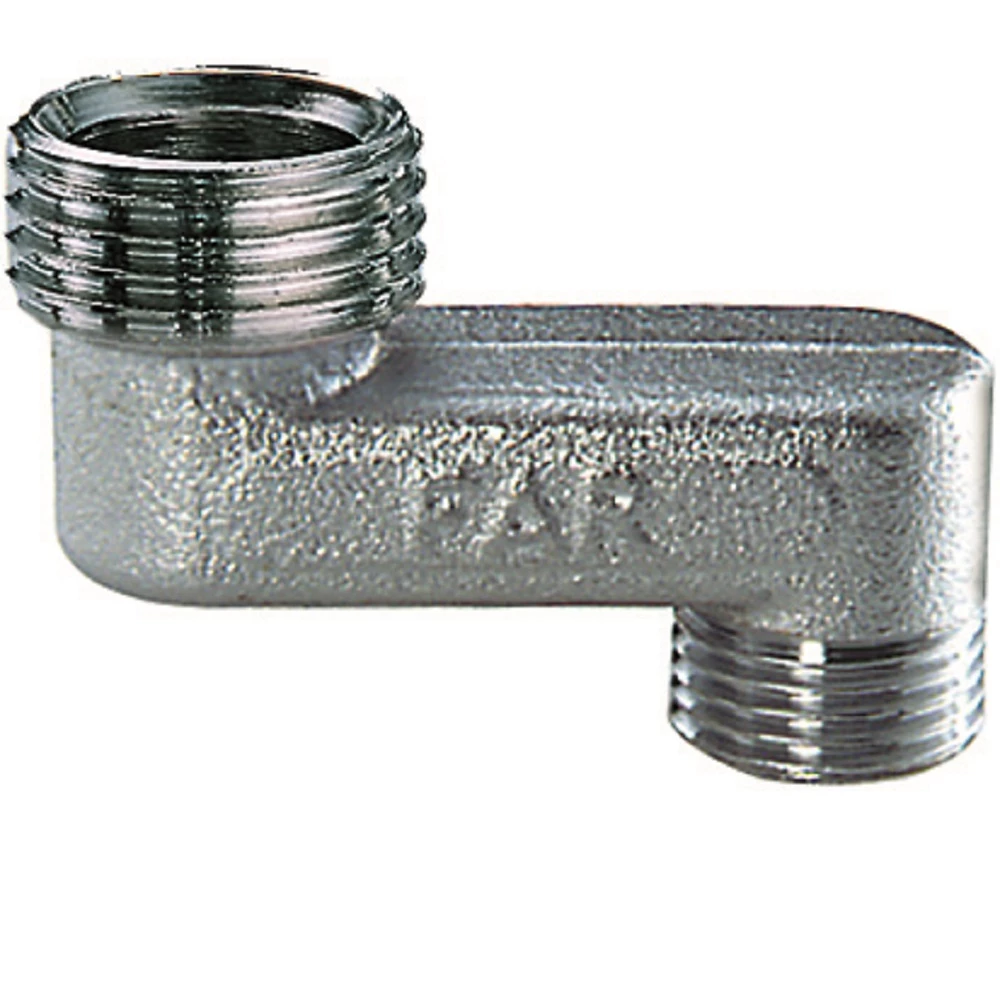 Эксцентрик латунный FAR FC 5563 3/4″x1/2″ Ду20x15 Ру10 Длина – 4 см, НР-НР хромированный