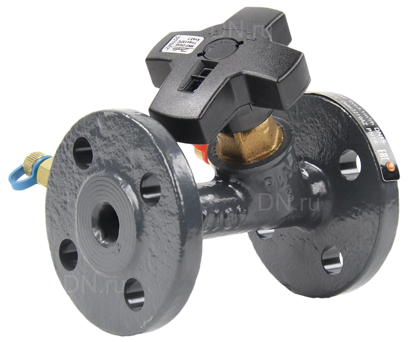 Клапан балансировочный ручной Danfoss MSV-F2 Ду25 Ру16 ручной фланцевый 003Z1087