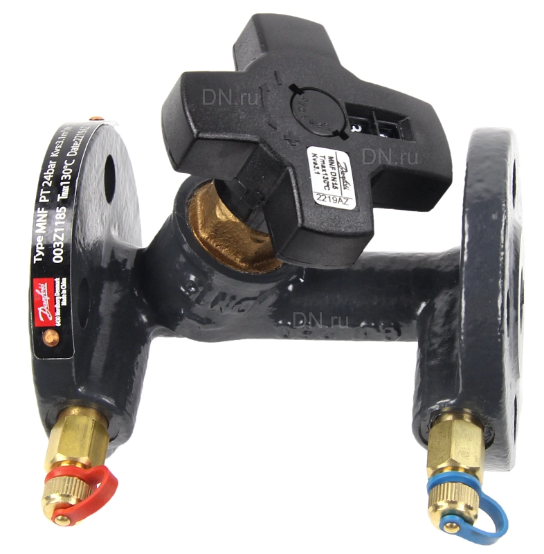 Клапан балансировочный ручной Danfoss MSV-F2 Ду25 Ру16 ручной фланцевый 003Z1087